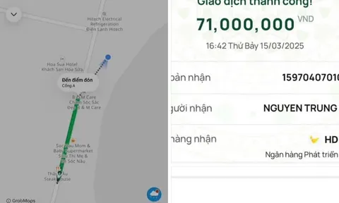 Vụ việc nữ hành khách chuyển nhầm tiền đặt xe Grab: Đã gặp tài xế nhưng chưa thể giải quyết