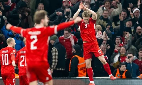 ''Siuuu'' trước Bồ Đào Nha, Hojlund gửi thông điệp đến Ronaldo
