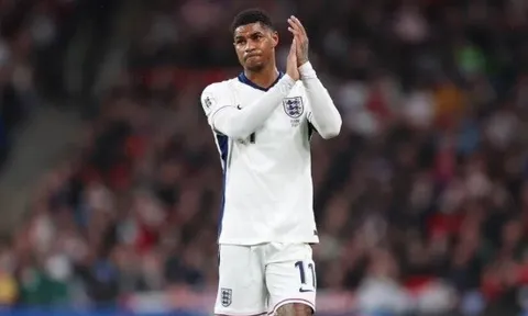 Màn trình diễn nhạt nhòa của Marcus Rashford khi tái xuất tuyển Anh