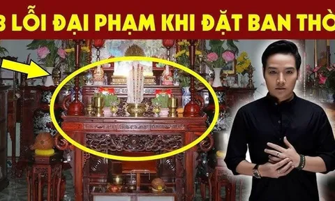 Bàn thờ không đặt 3 hướng, bếp không đặt 2 nơi: Phạm phải sớm muộn cũng khánh kiệt, đó là hướng nào, nơi nào?