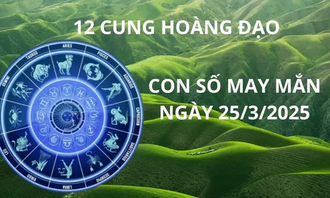 Tử vi ngày 25/3 con số may mắn giúp 12 cung hoàng đạo nhận lộc trời ban, giàu sang đổi đời