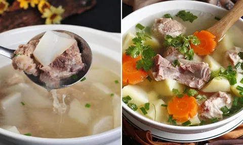 4 mẹo hầm xương sườn nhanh nhừ không dùng nồi áp suất, nước trong veo, ngọt thơm