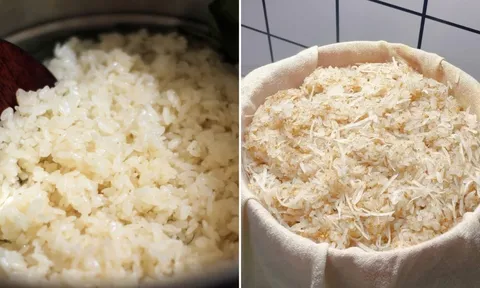 Vì sao nấu xôi phải đồ hai lần mới ngon?