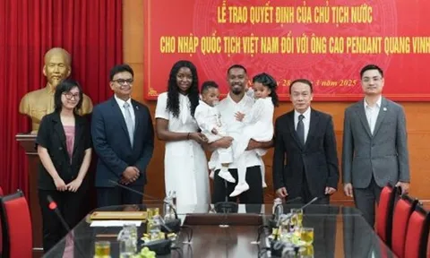Nhập tịch thành công, Pendant Quang Vinh nhắn nhủ ông Kim Sang-sik