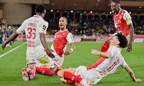 AS Monaco 2-1 Nice: "Song sát" tỏa sáng; Níu kéo hy vọng mong manh