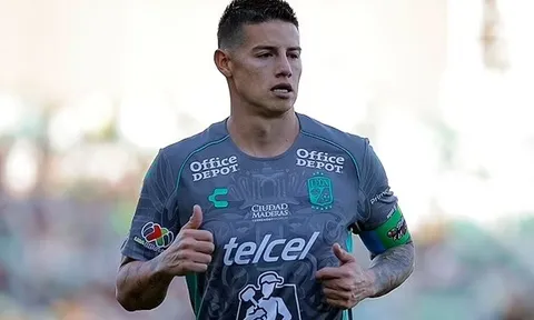 Mất cơ hội gặp Chelsea, James Rodriguez bức xúc vì động thái của FIFA