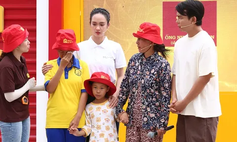 Bữa cơm chỉ có rau dại của ba mẹ con ở Bình Thuận khiến Đỗ Long và Vũ Thúy Quỳnh nghẹn ngào