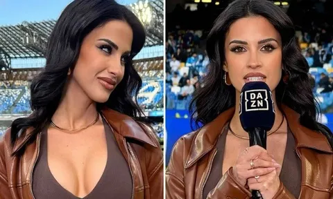 Người đẹp Eleonora Incardona gây sốt ở trận Napoli - AC Milan