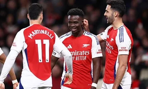 Arsenal 2-1 Fulham: Dấu ấn mang tên Merino; Sự trở lại kịp thời của Saka