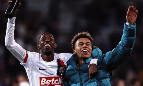 Ousmane Dembele nhận điểm 10/10 trận Dunkerque 2-4 PSG