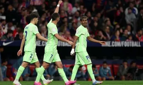 Atletico 0-1 Barcelona: Flick tài tình; "Siêu dự bị" tỏa sáng