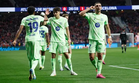Chấm điểm Atletico 0-1 Barca: Raphinha mờ nhạt; Điểm 9 xứng đáng