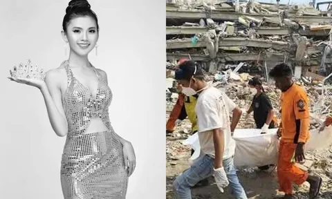 Tìm thấy Hoa hậu Du lịch 2018 dưới đống đổ nát sau thảm họa động đất tại Myanmar