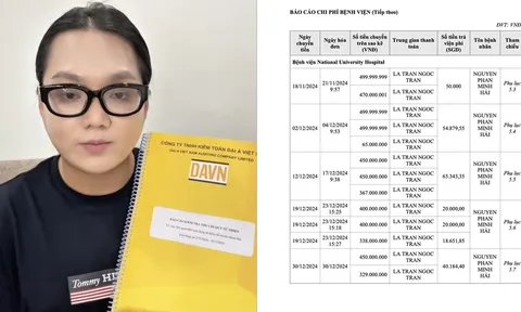 Phạm Thoại liên tục chuyển tiền viện phí vào chủ tài khoản ngân hàng có tên LA TRAN NGOC TRAN: Người này là ai?
