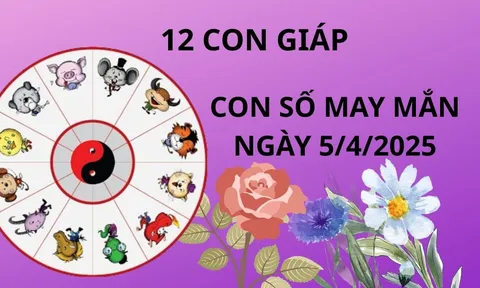 Tử vi ngày 5/4 con số may mắn giúp 12 con giáp gặt hái thành công, ai sẽ giàu trong hôm nay?