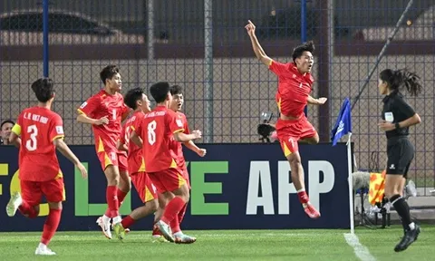 1 cầu thủ U17 Việt Nam được AFC vinh danh sau trận hoà Úc