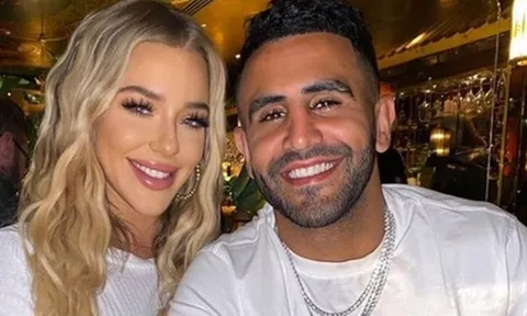 Bà xã nóng bỏng tiết lộ 1 điều khi Mahrez rời Man City