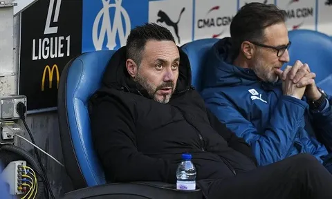 Nội bộ bất ổn, De Zerbi và Marseille đứng bên bờ vực trước Toulouse