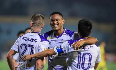 Vòng 17 V-League: Hà Nội vươn lên ngôi nhì bảng, Viettel giật lại 1 điểm bằng siêu phẩm