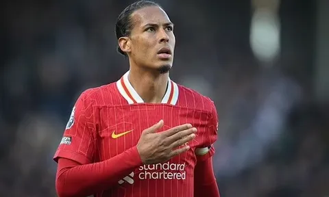 Van Dijk mang tin vui cho CĐV Liverpool