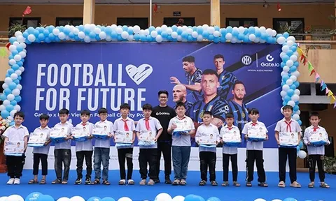 Bóng đá học đường Hưng Yên "bắt tay" với đối tác Inter Milan