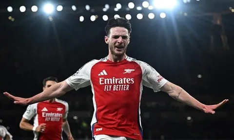 Sự tiến bộ của Declan Rice