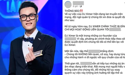 Đình chỉ mọi hoạt động liên quan đến nơi làm việc của DJ Ximer (Ngọc Phan)