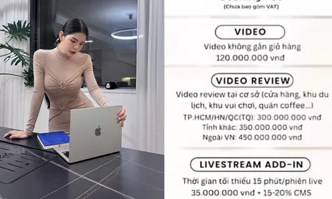 Xôn xao bảng giá booking của Hằng Du Mục ở thời đỉnh cao: 350 triệu đồng cho 3 giờ livestream?