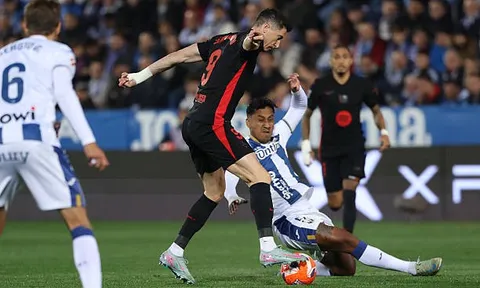 Leganes 0-1 Barca: Khoảnh khắc định đoạt; "Mũi đinh ba" tạo cú lừa