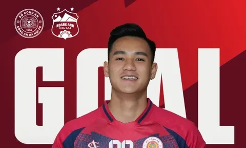 Nguyễn Văn Vinh ghi bàn đầu tiên sau chưa đầy 1 tháng khoác áo CAHN