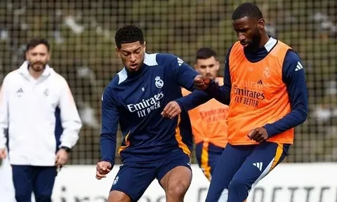 NÓNG: 2 sao Real va chạm trên sân tập, căng thẳng trước trận tái đấu Arsenal