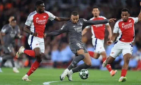 Real Madrid sẽ không có màn lội ngược dòng vĩ đại trước Arsenal