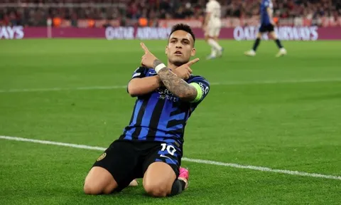 Thắng 13 pha tranh chấp, cán mốc 150 bàn: Ngả mũ cho Lautaro Martinez