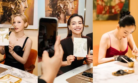 Màn đọ sắc "nghẹt thở": Hồ Ngọc Hà và dàn mỹ nhân Vbiz "đốt cháy" thảm đỏ sự kiện thời trang đình đám