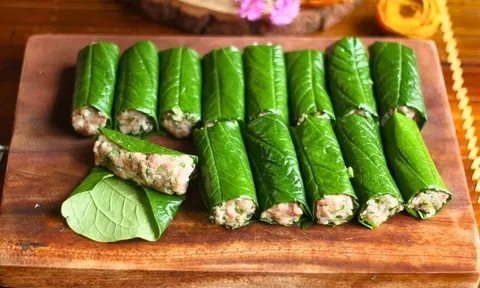Rán chả lá lốt đừng vội bỏ ngay vào chảo dầu: Làm cách này 10 cái như 1 xanh mướt, nhìn muốn ăn ngay