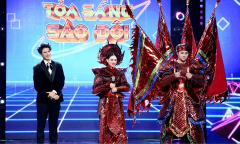 Cặp đôi quán quân "Tỏa Sáng Sao Đôi 2025": Gây sốt với màn múa chén, múa rồng trong trang phục nặng 30kg