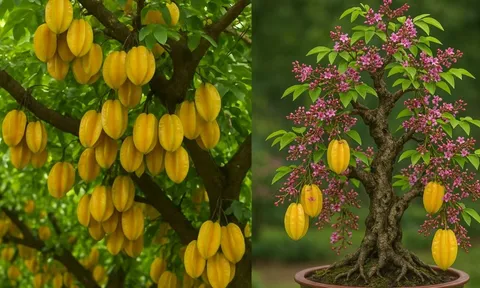 Trồng cây khế Thu Hút Tài Lộc phải nhớ 1 điều Đại Kỵ, 2 điều nên làm để thuận phong thủy