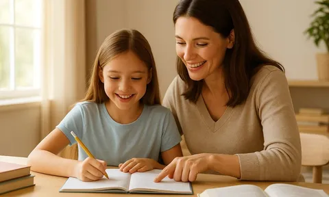 “Chiến thuật Mưa Rào”: Cách dạy con học mà không nước mắt, không áp lực