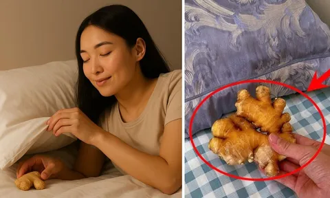 Đặt 1 nhánh gừng dưới gối khi ngủ, sáng ra thấy ngay tác dụng quý, bạn đã thử chưa?