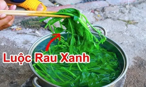 Luộc rau thâm đen, mất chất: Đầu bếp mách cách luộc đơn giản, vụng mấy cũng làm được
