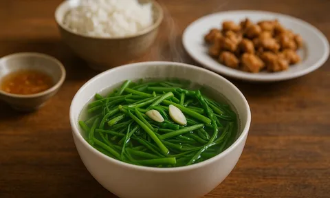 Canh rau muống: Món ăn dân dã giúp thải độc gan, bảo vệ sức khỏe cả nhà