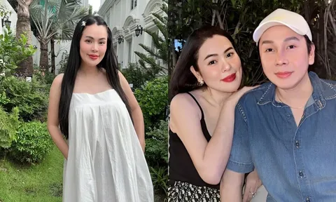 NSƯT Vũ Luân rơi nước mắt khi lên chức bố, Hoa hậu Phương Lê tiết lộ phản ứng của 3 con khi mẹ mang thai