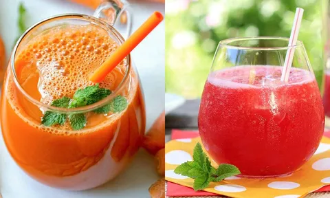 6 loại nước ép chống tia UV, tốt ngang kem chống nắng, không thể bỏ qua trong mùa hè
