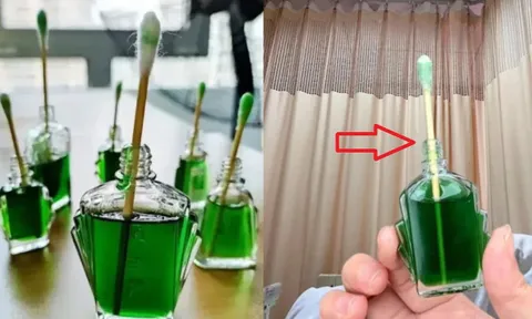 Cắm tăm bông vào lọ dầu gió rồi đặt đầu giường: Đơn giản mà cả nhà hưởng lợi