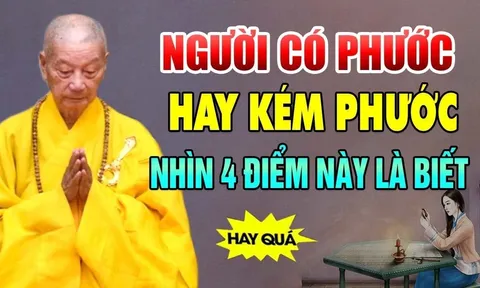 Đến tuổi 50 thì nghiệp và phước của một người đều tụ lại 1 chỗ: Là chỗ nào?