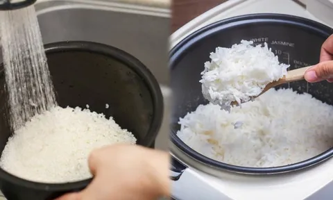 Mẹo nấu cơm dẻo thơm, lâu thiu khi trời nắng nóng