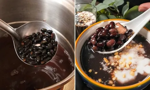 Nấu chè đậu đen thêm thứ này: Hạt đậu thơm bùi, nhanh nhừ