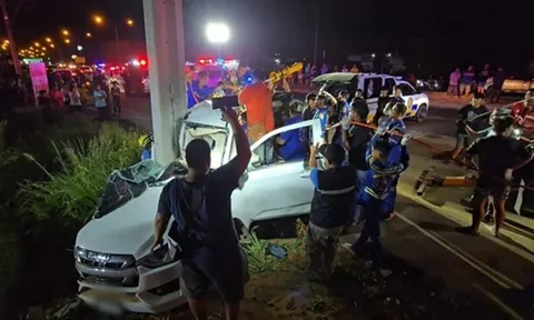 Tai nạn thương tâm sau tiệc sinh nhật: 3 người trong gia đình không qua khỏi, cứu hộ mở cửa thấy cảnh đau lòng