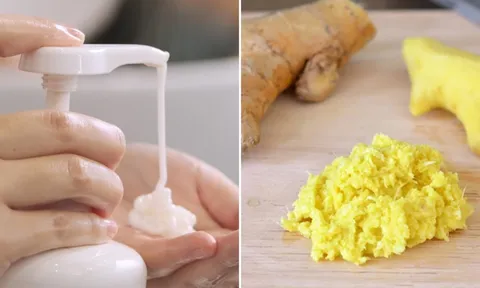 Trộn dầu gội với gừng, mẹo hay mang lại lợi ích tuyệt, phải dùng trong mùa hè này