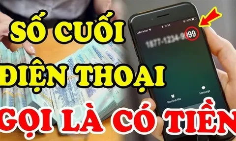 Cộng dãy số trên Sim điện thoại lại: Nếu bằng số này, chúc mừng bạn vô cùng may mắn, tiền vào như nước